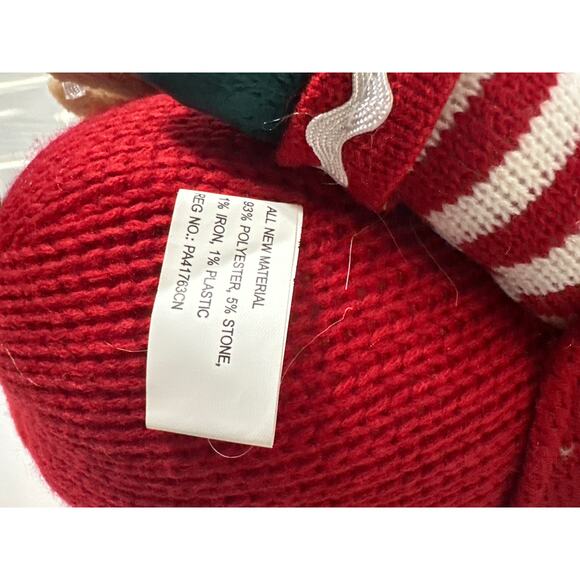 20” Faceless Gnome Christmas decoration with gingerbread men-plush w/legs NWT - Picture 6 of 9